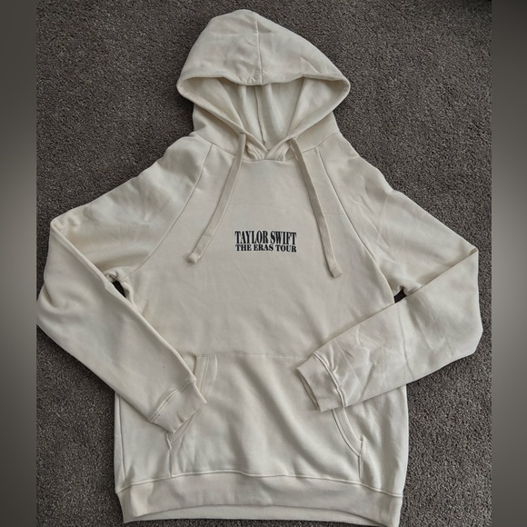 Eras Tour Beige Hoodie Medium - Picture 1 of 2